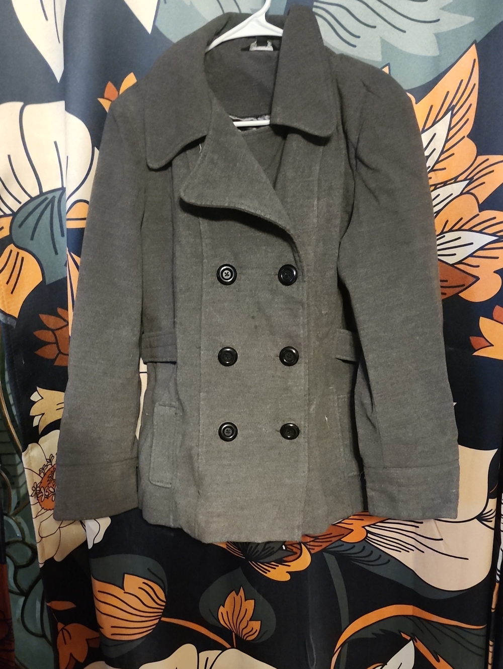 George Gray Double-Breasted Peacoat